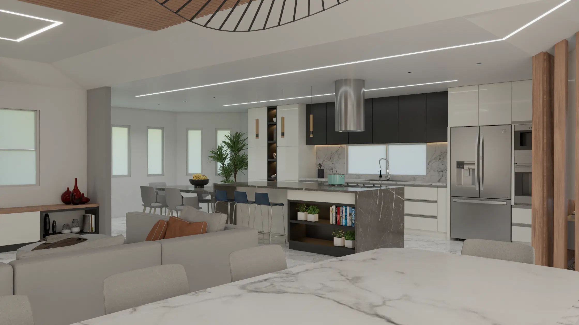Open-Concept Living